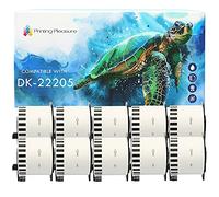 10 Roll DK-22205 Continuous Paper Address Label Sticker, 62mm x 30.48m,Labels Using Compatible for Brother QL-810W QL-820NWB QL-580N QL-800 QL-1050 QL-1050N QL-1060N QL-500 QL-550 QL-570