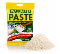 10 Roll Sachet All Purpose Wallpaper Paste - Heavy Duty, Strong Wallpaper Adhesive Suitable for All Types & Weights of Wallpaper | Ready in 3 Minutes - Hangs Up To 10 Rolls (12 Pints), Easy-Mix Powder