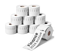 10 Rolls 99012 36mm x 89mm Address Labels Compatible with Dymo S0722400