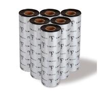 10 Rolls Desktop Thermal Transfer Ribbons -Enhanced Wax, 4.33" x 244'(110mm x 74m), 0.5”Core, for Zebra Desktop Printer