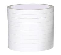 10 Rolls Heavy Duty White Double Sided Tape Strong Adhesive Mounting For Craft Scrapbooking 10Meter Per Roll Heavy Duty White Double Face