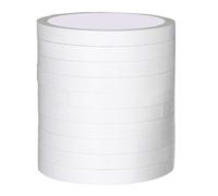 10 Rolls Heavy Duty White Double Sided Tape Strong Adhesive Mounting For Craft Scrapbooking 10Meter Per Roll Heavy Duty White Double Face