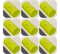 10 Rolls Latch Hook Yarn Kit - Precut Rugs Yarn for Crochet Bundles, Tapestry DIY Craft - Adults Beginners Rug Making (10 Rolls# Light Green B)