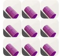 10 Rolls Latch Hook Yarn Kit - Precut Rugs Yarn for Crochet Bundles, Tapestry DIY Craft - Adults Beginners Rug Making (10 Rolls# Deep Purple A)