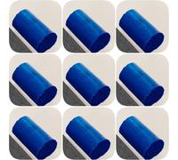 10 Rolls Latch Hook Yarn Kit - Precut Rugs Yarn for Crochet Bundles, Tapestry DIY Craft - Adults Beginners Rug Making (10 Rolls# Dark Blue A)