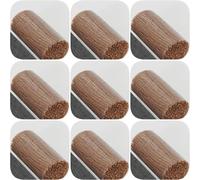 10 Rolls Latch Hook Yarn Kit - Precut Rugs Yarn for Crochet Bundles, Tapestry DIY Craft - Adults Beginners Rug Making (10 Rolls# Brown A)