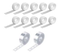 10 Rolls of Dot Glue, 2 Rolls of Balloon Glue Chain, Balloon Sticky Dots, Balloon Arch Tape, Double Sided Sticky Dots, Balloon Tape and Glue Dots, Traceless Glue Dots for Walls, Strong Glue Dots