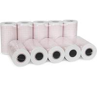 10 Rolls Premium ECG Paper EKG Paper for 3 Channel ECG Machine, Fits for Edan SE-300,SE-3 and SE-301, fits for CONTEC ECG300G and ECG-600G, fits for Biocare iE 300 and iE3