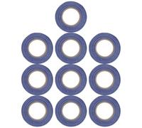 10 Rolls PVC Gardening Tape Roll 30m for Plant Tying Machine Blue