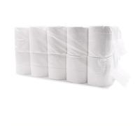 10 Rolls Small Toilet Paper Rolls 100g 4-Layer Wood Pulp White