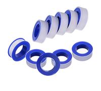 10 Rolls White Pipe Tapes, Waterproof Plumbers Tapes Sealant Tape for Pipes Shower Heads Sink Drain Leaking Stoppage, 10mx12mm