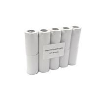 10 Rolls x Thermal Paper Till Rolls 57x30mm - BPA-Free Credit Card Receipt Paper for POS and Card Machines
