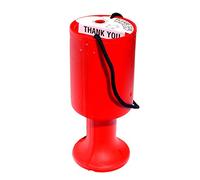 10 Round Charity Money Collection Boxes - Red