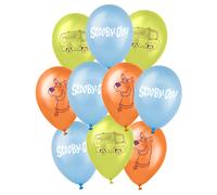 10 Scooby-Doo latex balloons 25 x 32 cm