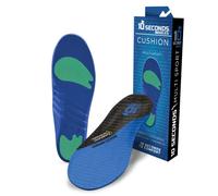 10 Seconds 3100 Multi-Sport Cushion Insoles, M 7.5-9/ W 9-10.5, 1 Pair