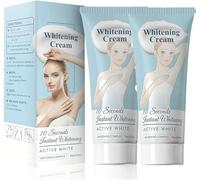 10 Seconds Instant Whitening Cream,Dark Spot Corrector and Remover for Knees, Elbows, Sensitive Part, Body Peeling Advanced Whitening Cream