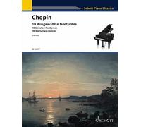 10 Selected Nocturnes sheet music Chopin, Frédéric piano