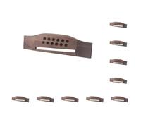 10 set 1 Piece Rosewood Guitar Bridge for 12 String Acoustic Guitar Parts