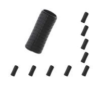 10 set 1x Black Plastic Violin Bow Skin 27mm Length 8mm Diameter f/Violin Bow Part
