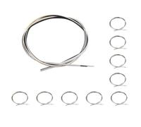 10 set 3 Pieces Plastic Guitar Electric Bass Binding Purfling Strips