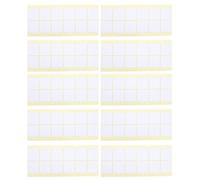 10 Set 40x40mm Acoustic Soundproofing Foam Mounting Tape, Double Sided Adhesive Squares for Soundproof Boards with Strong Viscosity