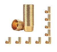 10 Set 50x Foil Cup Cake Cases Cupcake Muffin Paper Baking Cups Wrappers Gold, 50 Pieces