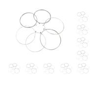 10 set 6 Pieces Electric Guitar Strings Nickel Alloy Wound Silver White E101