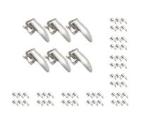 10 set 6 Pieces Stainless Steel Plectrums Finger Picks for Guitar Banjo Ukulele