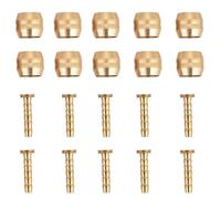 10 Set Bike Brake Hose Olive and Barb Insert Kit - Hydraulic Disc Brake Olive Nut Insert MTB Bicycle Parts Replacement for Shimano BH59