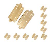 10 set Brass Electric Guitar Humbucker Double Coil Pickup Baseplate for Guitar 52mm
