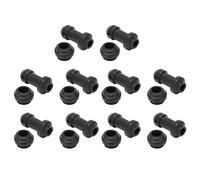 10 Set Dust for Brake Caliper for Motorcyclists Along the High Precision Rubber Universal Short, default