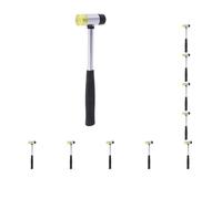10 set Electric Guitar Bass Part Fret Hammer Double Head Rubber Handle Luthier Tool