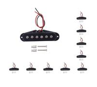 10 set Electric Guitar Pickups Single Coil Pickup for Electric Guitar Black