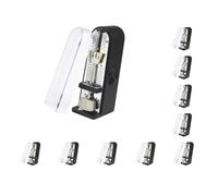 10 set Exquisite Guitar Compact Mechanical Rhythm Metronome Universal Plastic Tick-tock Tuner Home Drum Violin Ukulele Musical