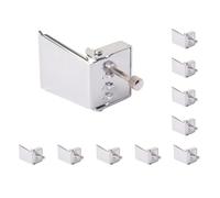 10 set Guitar Chrome Cover Tailpiece For 4 String Banjo Plate Accessories