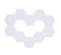 10 Set Hex Light Panels, Wall Mounted Hexagon Lights Cool Music Sync RGB LED Lights with APP Remote Control Creative Wall Lights Decor for Living Room, Bedroom, Gaming Room
