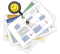 10 Set ICU Nurse Badge Card, Critical Care + (Free PDF), Rapid Respond - Antidote, Sedation gtt,Glows Coma,18 EKG Rhythm, ACLS, BLS, CPR, Code Blue, NIH Stroke, ABG/VBG (10)