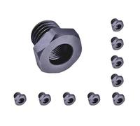 10 Set Lathe Headstock Spindle Adapter Wood Lathe Chuck Adapter Woodworking Tool 1IN8TPI to M18.5x2.5