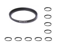 10 set of 55mm to 58mm Metal Step Up Filter Ring Stepping Adapter