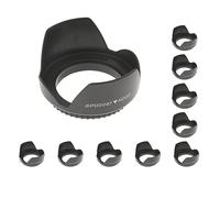 10 set of 67mm Screw Mount Reversible Tulip Flower Crown Petal Shaped Camera Lens Hood