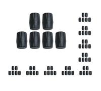 10 set of 6x Microphone Rack Foot Pads Instrument Accessories Bottom Pads Cover Buffer for Tube Dia 19mm