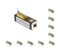 10 set of Network Adapter Ethernet LAN Surge Protector Arrester