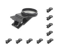 10 set of Portable 37mm Cellphone Camera Lens Filter Clip CPL Filter Set Optical Glass