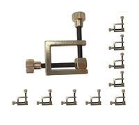 10 set of Violin Edge Clamp Violin Edge Cracks Repair Tools for Viola Cello Making