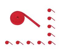 10 set Piano Tuning Felt Temperament Strip Tapered Mute Piano Tuning Tools Red
