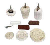 10/Set Polishing Pad Buffing Wheel Kit Wheel Buffer Pad for Car Polisher Kit