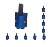 10 Set Quickly Square up Rounded Corners for Carpenter Mortising Door Lock Recesses Blue