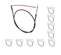 10 set Red Pickup Under-Saddle Passive Piezo Pickup for Acoustic Guitar with Plug