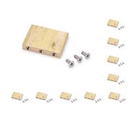10 set Rustproof Waterproof Brass Tremolo Block High Density Square Professional Small Standard Tremolo Block Stable Guitar Bridge Part