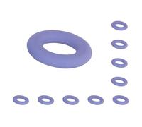 10 set Saxophone Mute Ring Silencing Accessories Beginner Practicing Part Universal Silicone Sax Silencer Muting Gear Accessory Purple